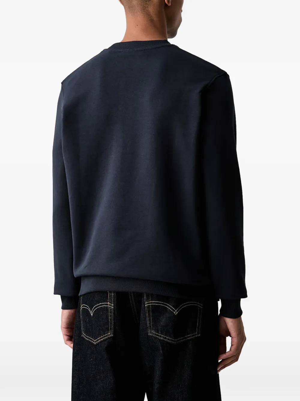 Marc O'Polo logo-print sweatshirt Blauw
