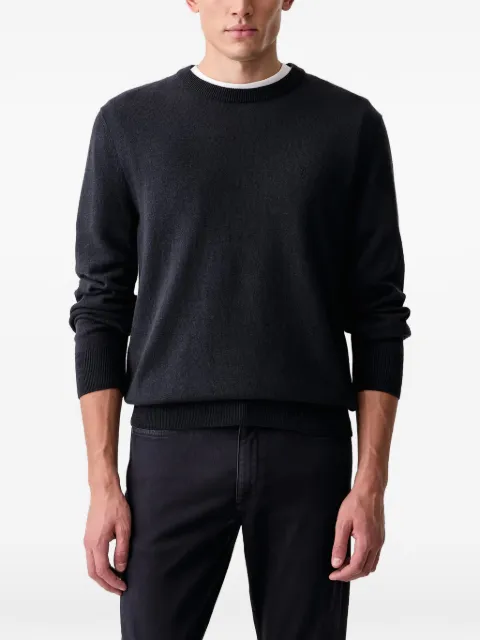 Marc O'Polo embroidered-logo crew-neck sweater