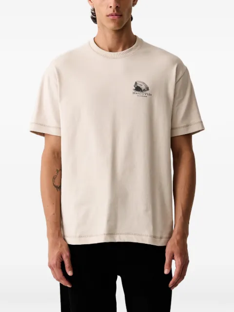 Marc O'Polo graphic-print crew-neck T-shirt