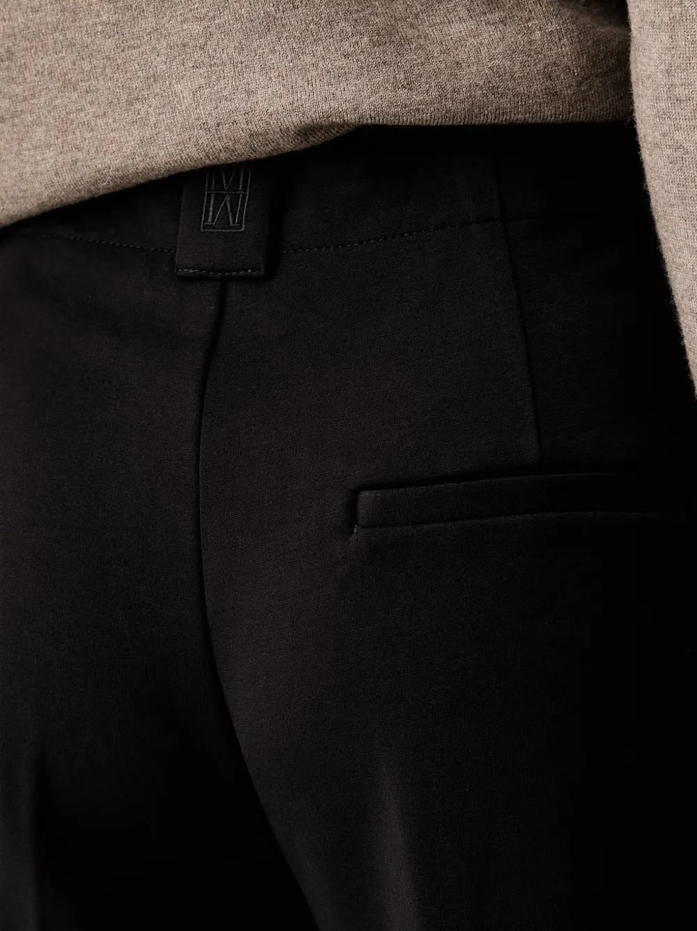 Marc O'Polo Geplooide broek Zwart