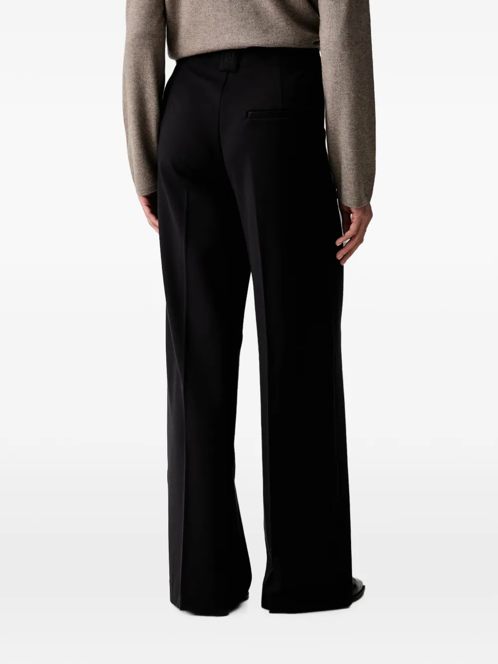 Marc O'Polo Geplooide broek Zwart