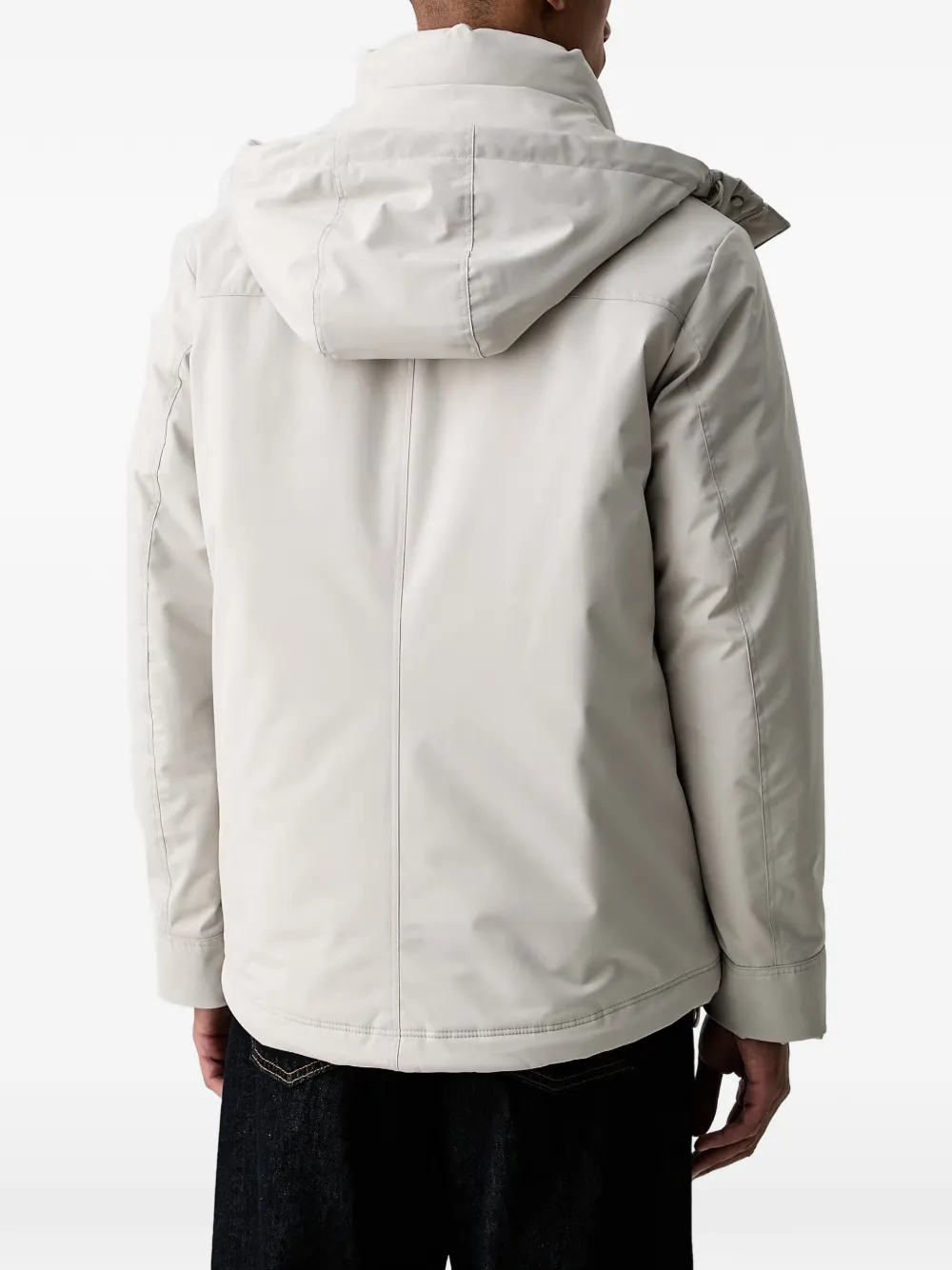 Marc O'Polo hooded padded jacket Beige