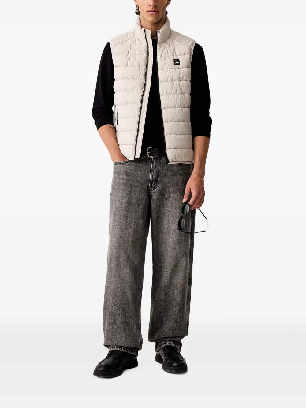 Marc O'Polo Gewatteerde bodywarmer Beige