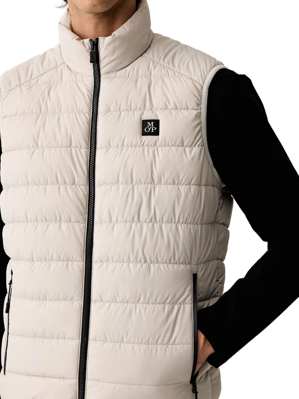 Marc O'Polo Gewatteerde bodywarmer Beige