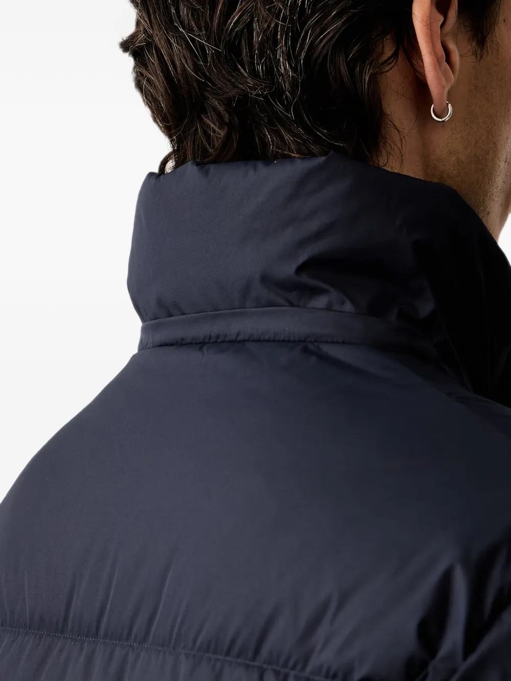 Marc O'Polo hooded quilted jacket Blauw