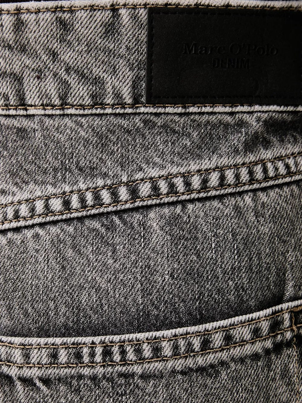 Marc O'Polo Jeans met acid-wassing Grijs