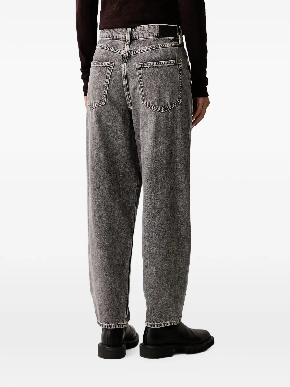 Marc O'Polo Jeans met acid-wassing Grijs