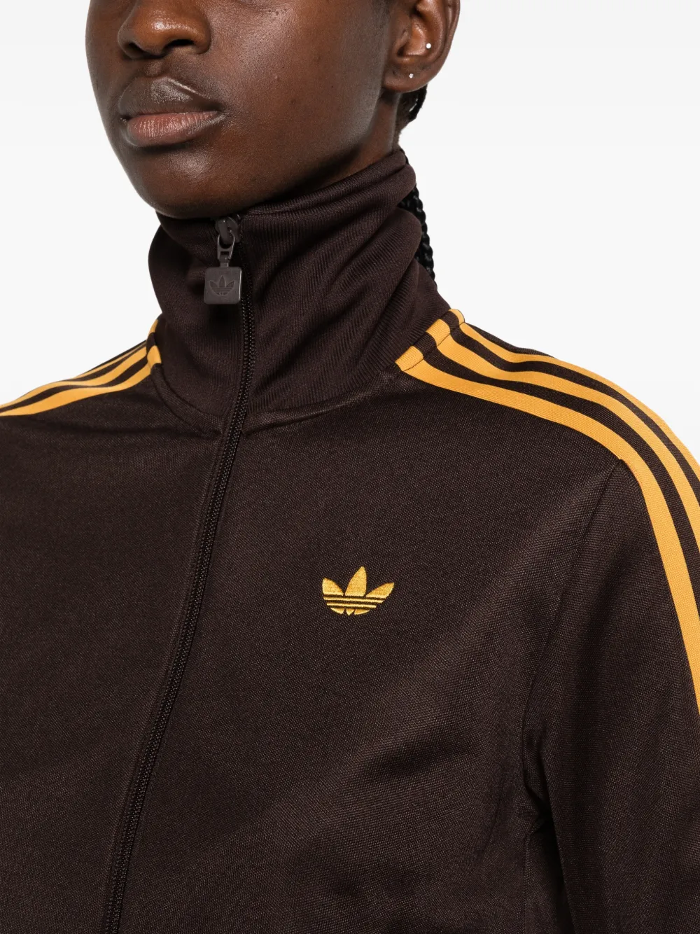 adidas Sweater met zijstreep Bruin