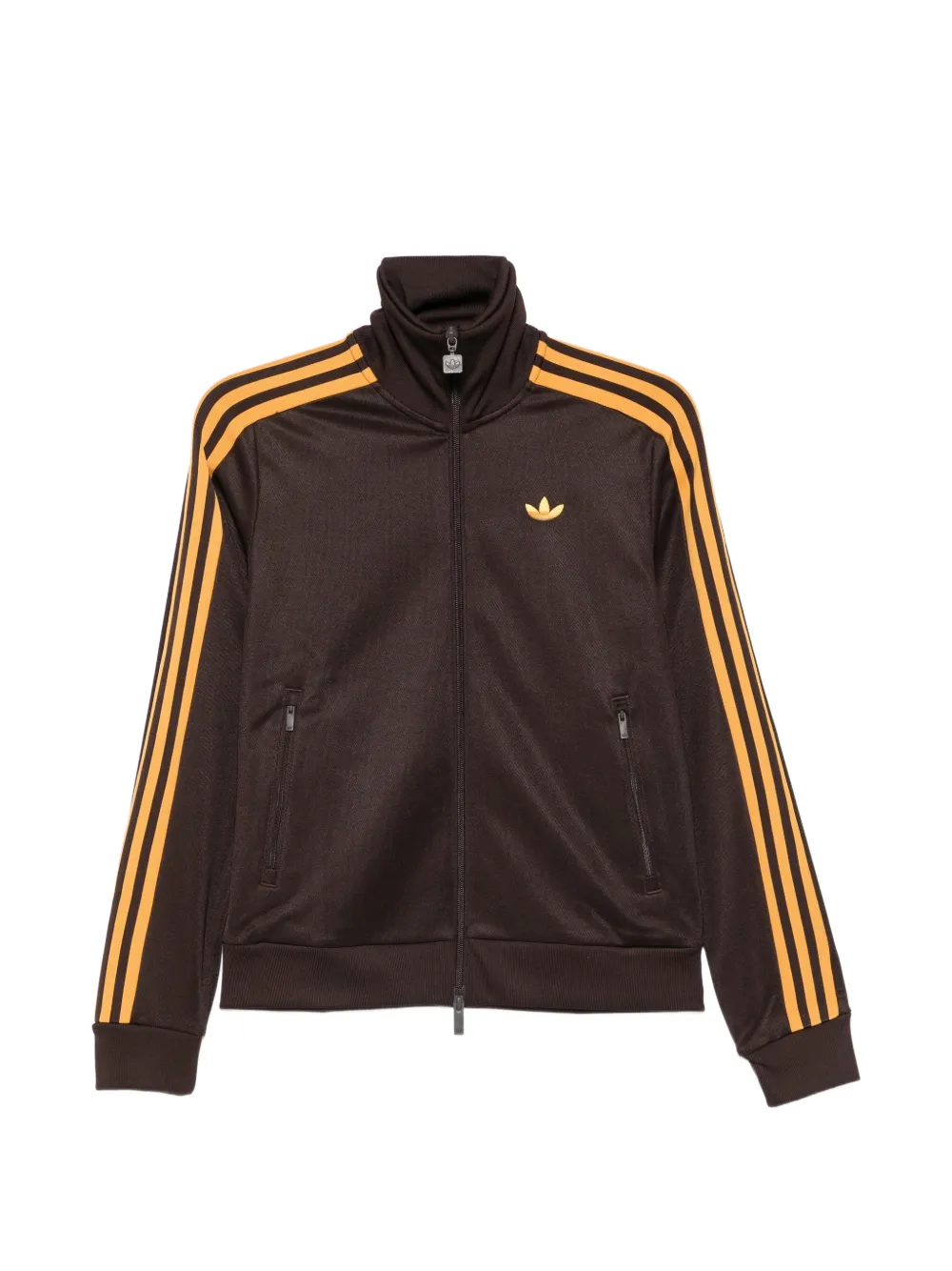 adidas Sweatshirt mit Seitenstreifen - Braun