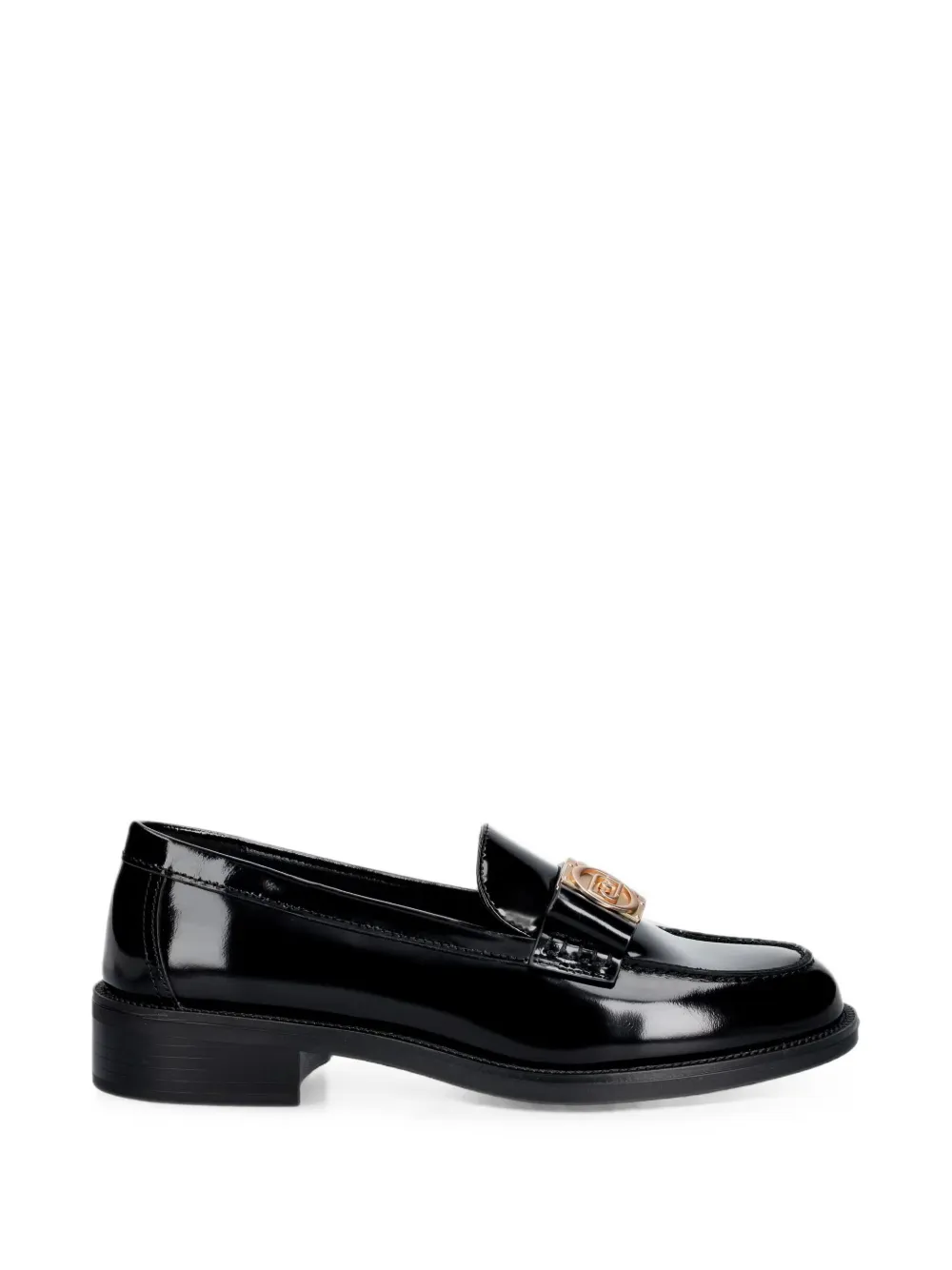 LIU JO brushed leather loafers