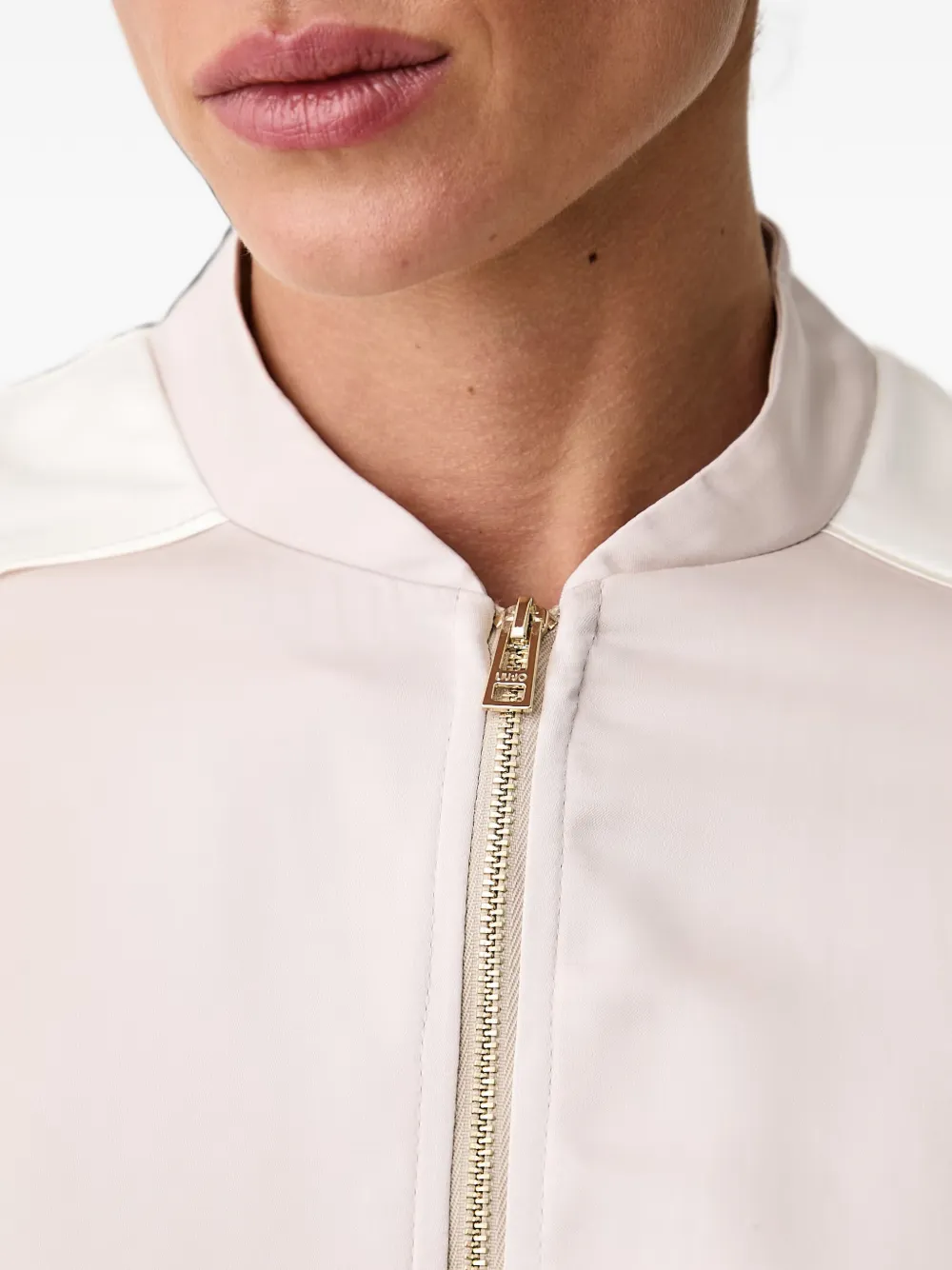 LIU JO Satijnen jack Beige