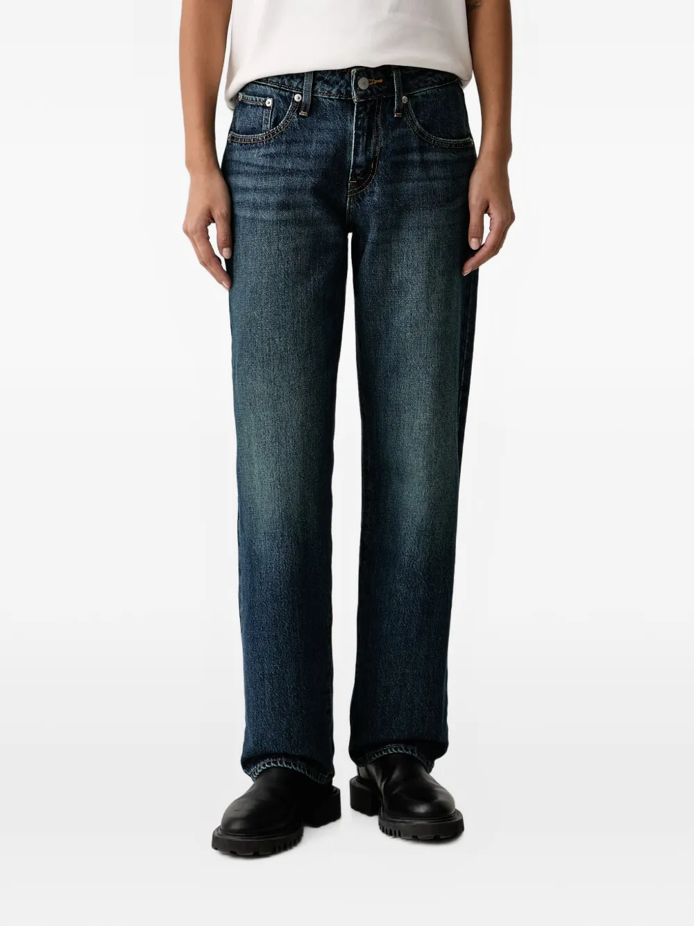 Levi's straight-leg jeans
