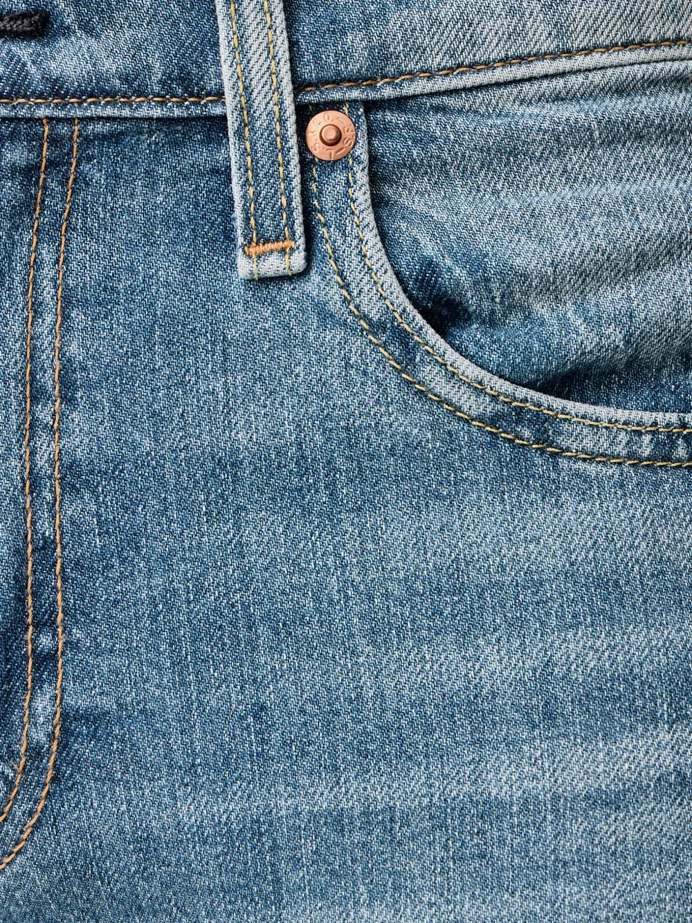 Levi's 512 faded-effect slim-fit jeans Blauw