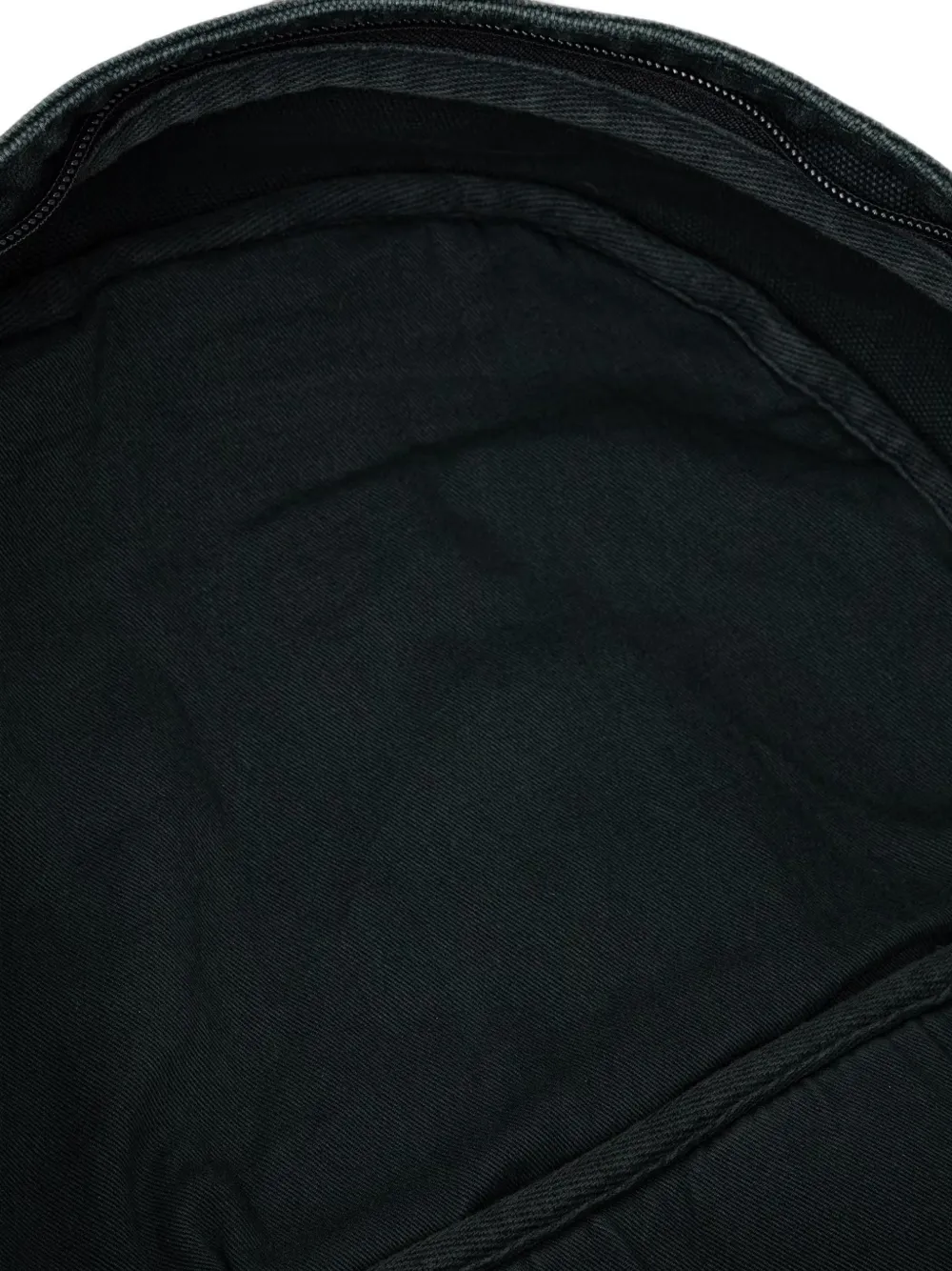 Levi's logo-patch canvas backpack Groen