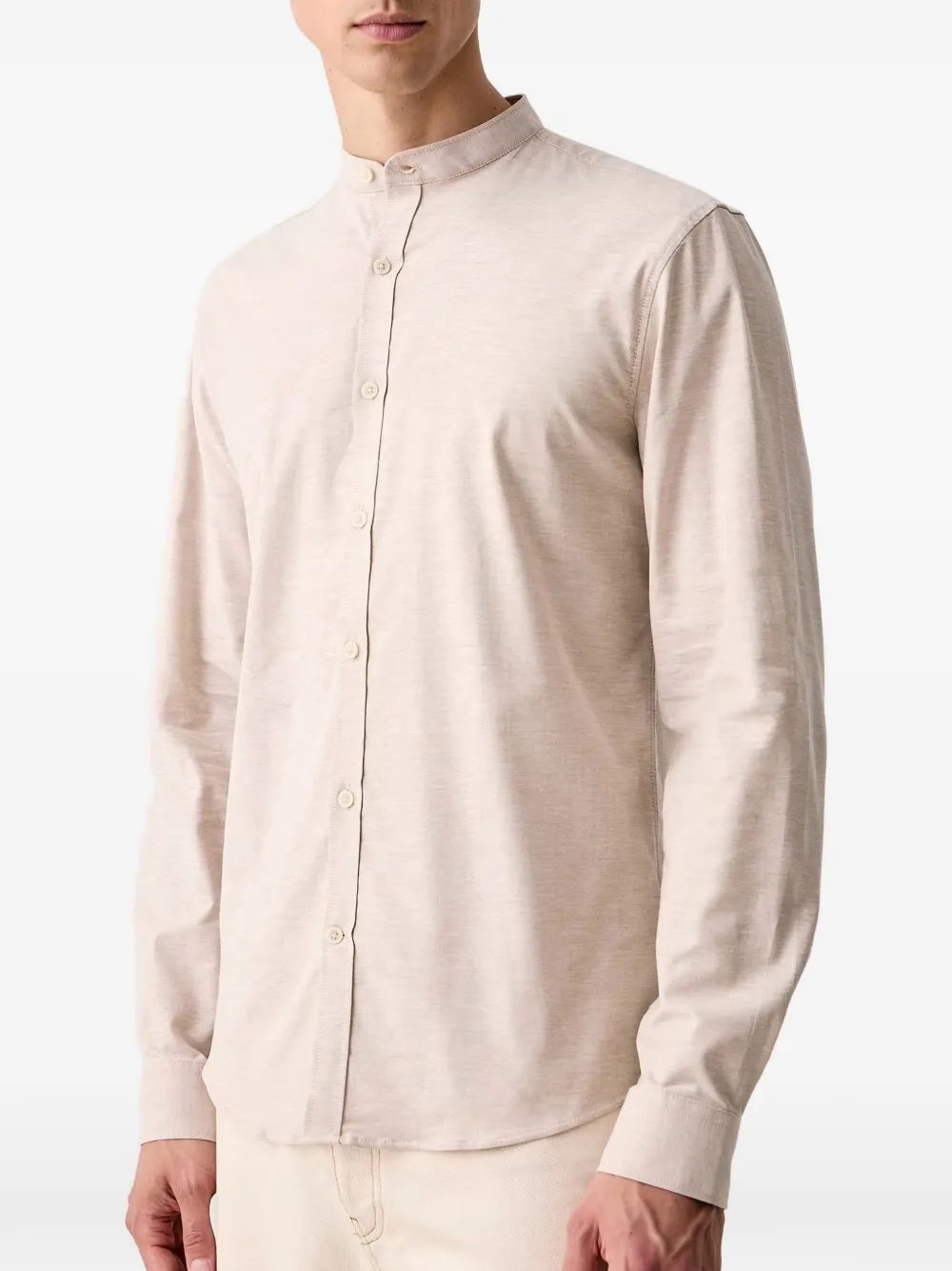 Lindbergh Oxford overhemd Beige