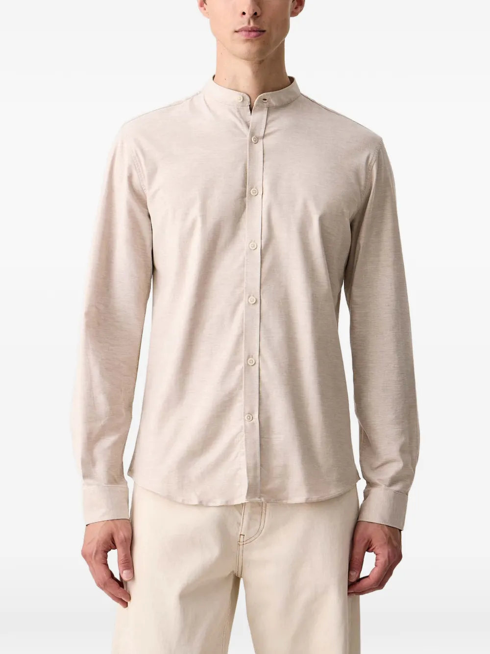 Lindbergh oxford long-sleeve shirt