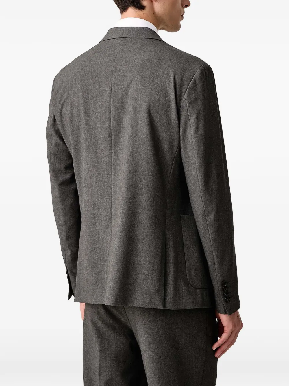 Lindbergh Blazer met enkele rij knopen Grijs