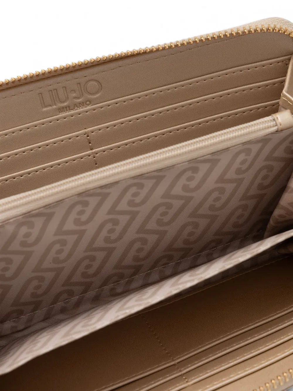 LIU JO Portemonnee met rits Beige
