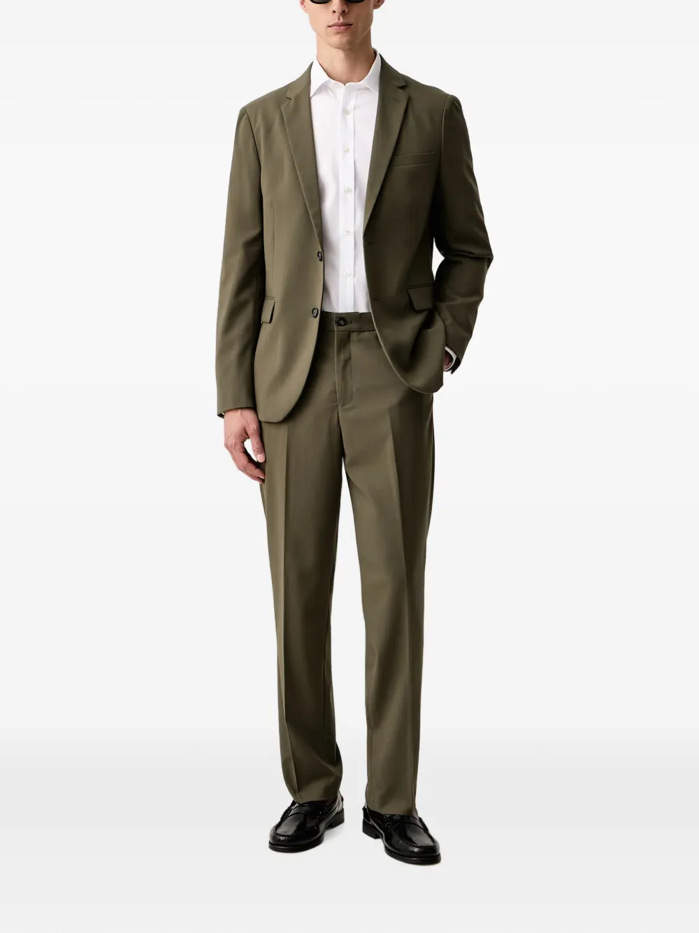 Lindbergh Button-down overhemd Wit