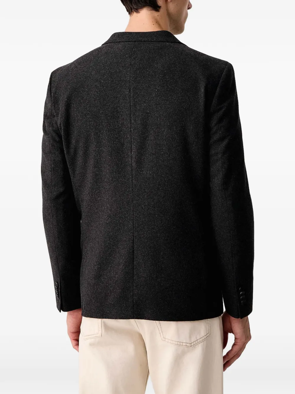 Lindbergh Blazer met enkele rij knopen Grijs