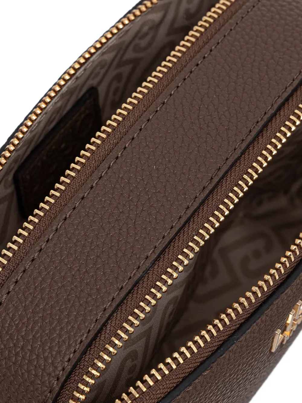 LIU JO Crossbodytas met logoplakkaat Bruin