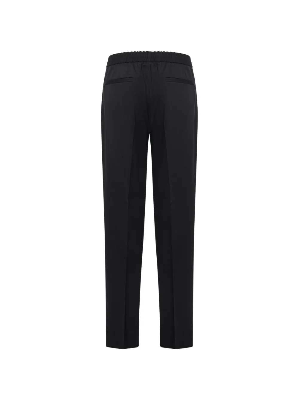 Zegna Plooibroek met elastische taille Zwart