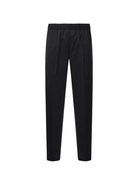 Zegna elasticated-waist pleated trousers