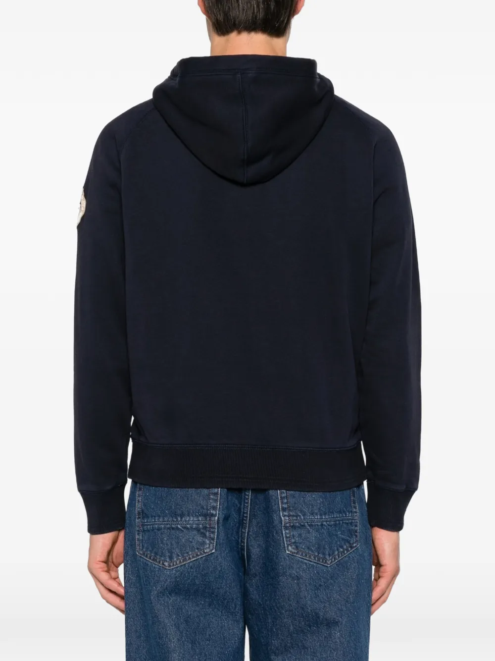 Napapijri Hoodie met vlagpatch Blauw