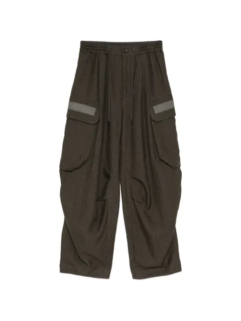 Devoa wool cargo pants