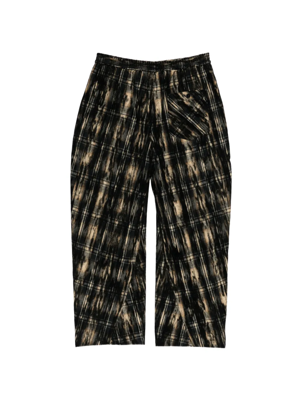 Doublet Geruite broek Zwart