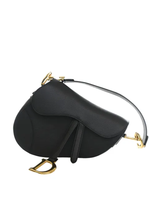 Christian Dior Pre-Owned 2018 Grained Calfskin Saddle Bag shoulder bag