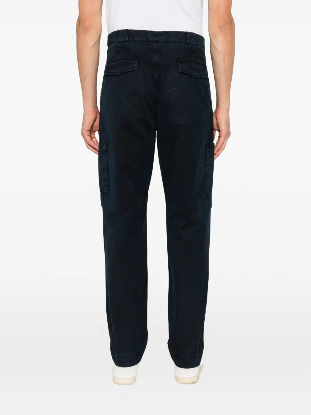 Brunello Cucinelli zip-pocket cargo pants Blauw