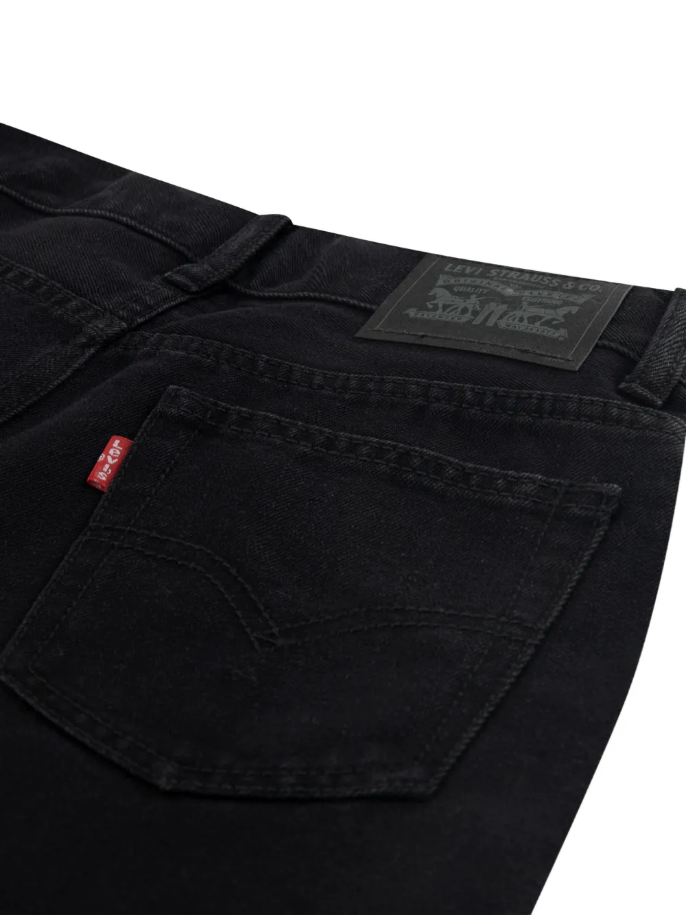 Levi's Kids 505 Regular jeans Zwart