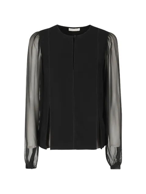 Ulla Johnson Lucette sheer-sleeve blouse