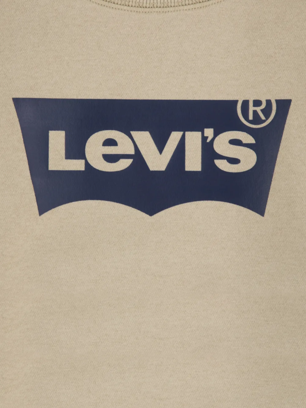 Levi's Kids Sweater met logoprint Beige