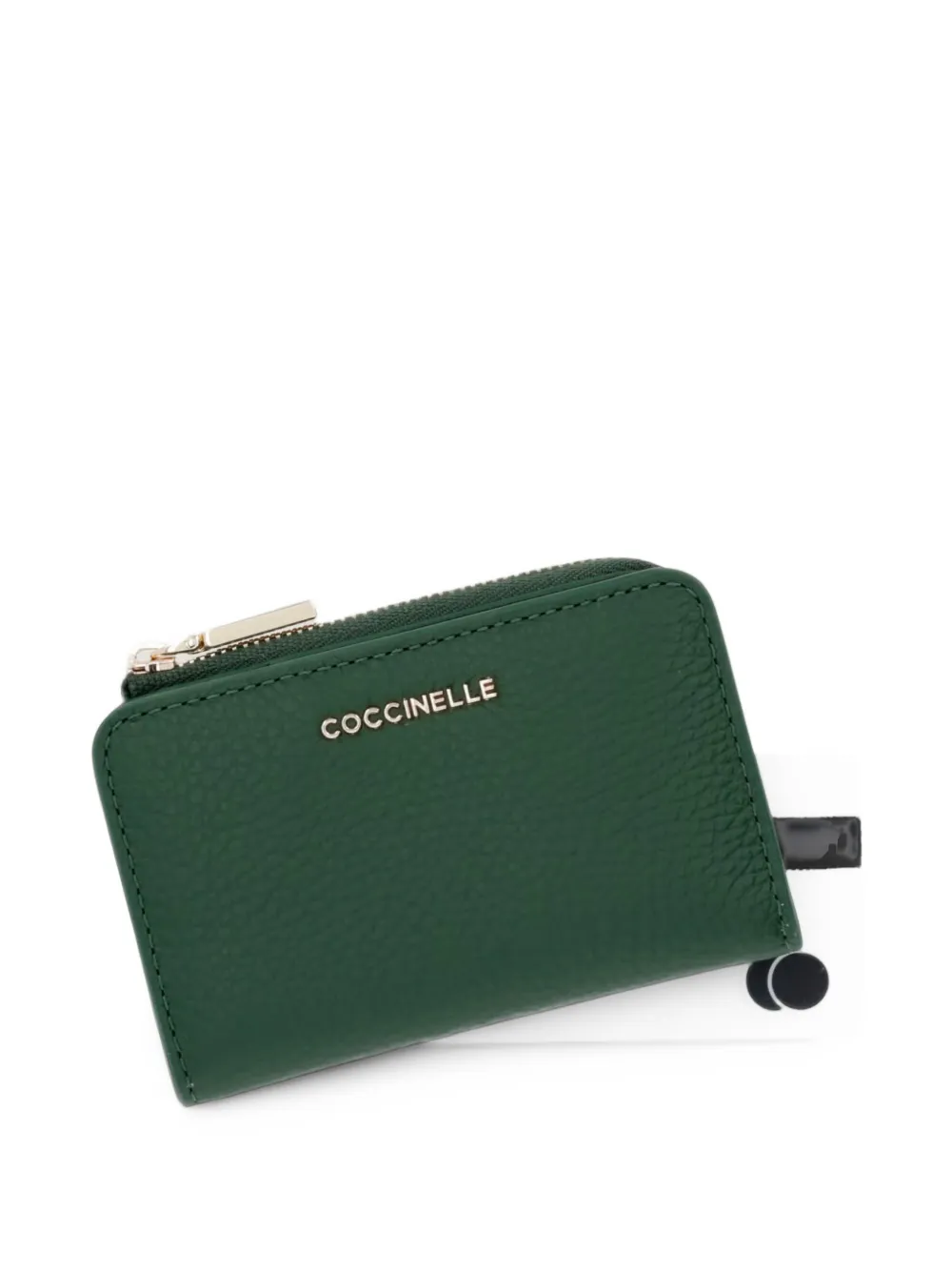 Coccinelle Leren portemonnee Groen