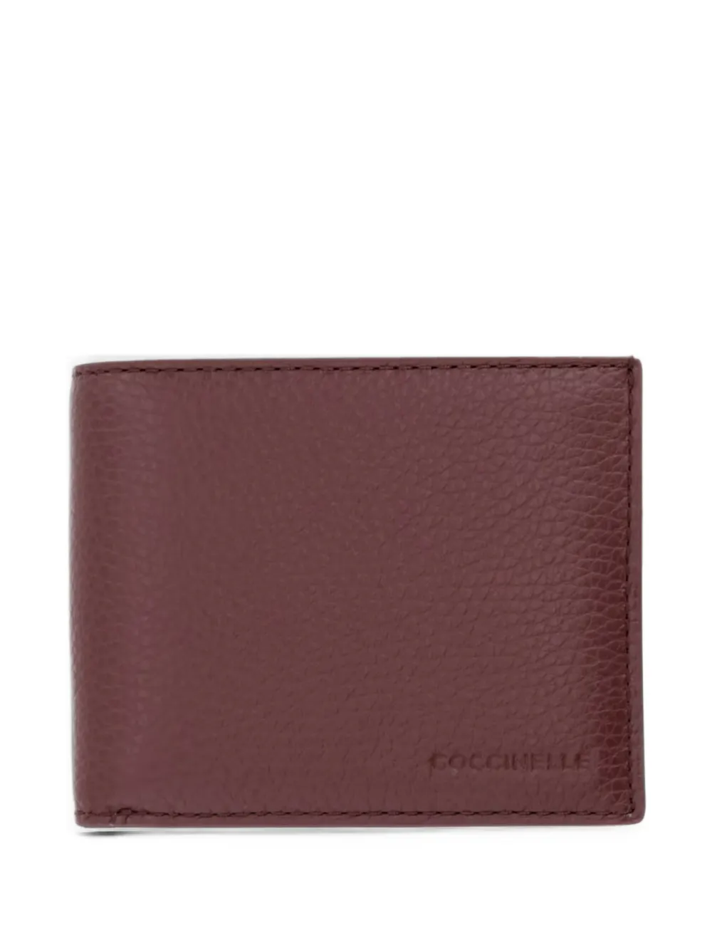 Coccinelle medium Smart To Go logo-debossed grained wallet | Red | Image 1