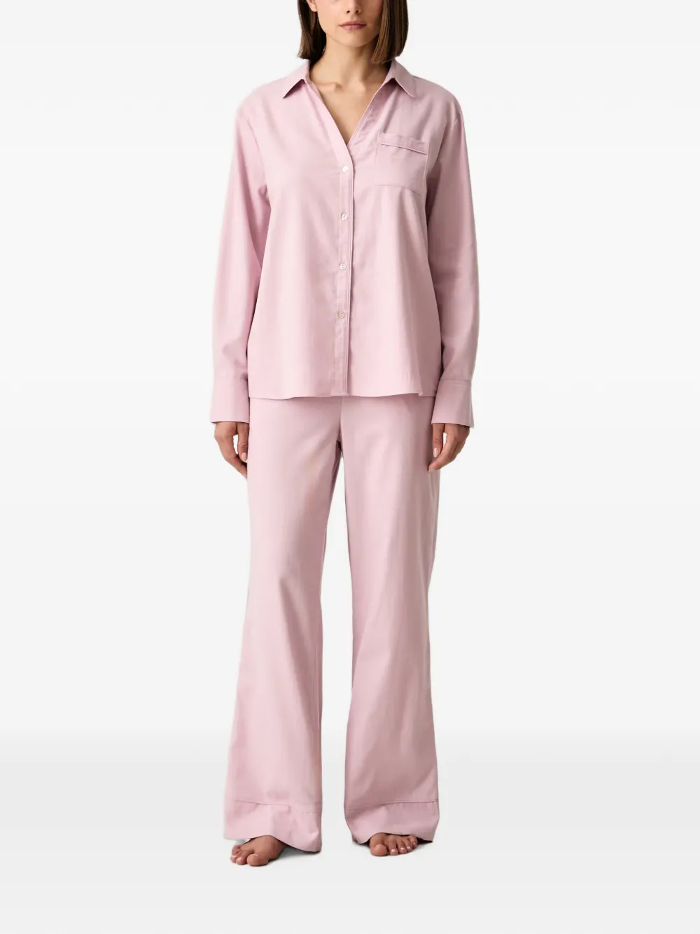 Chantelle Gabriel katoenen pyjamajas Roze
