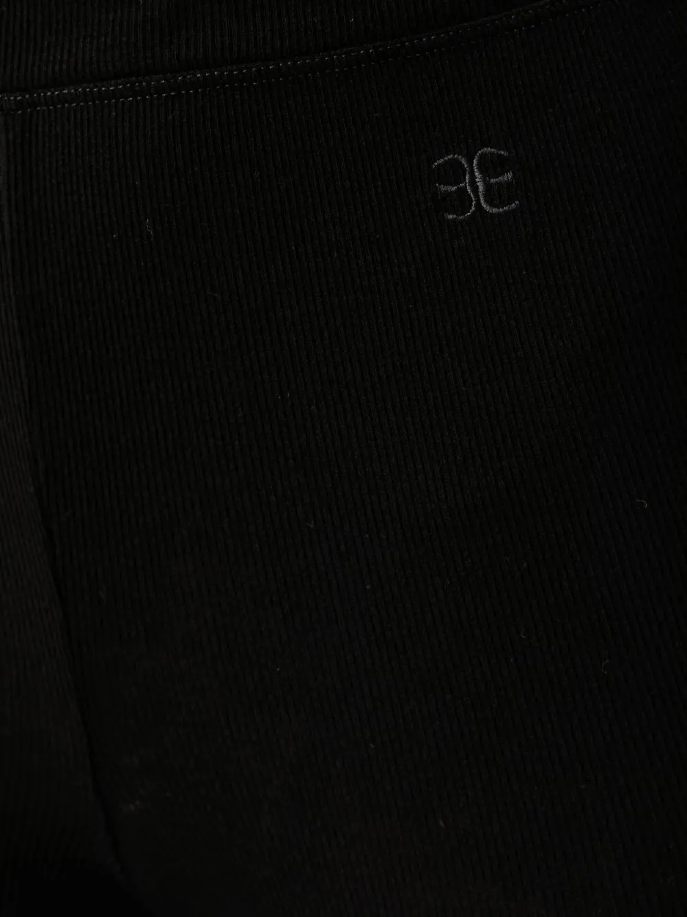 Chantelle Warm Radiance ribgebreide legging Zwart