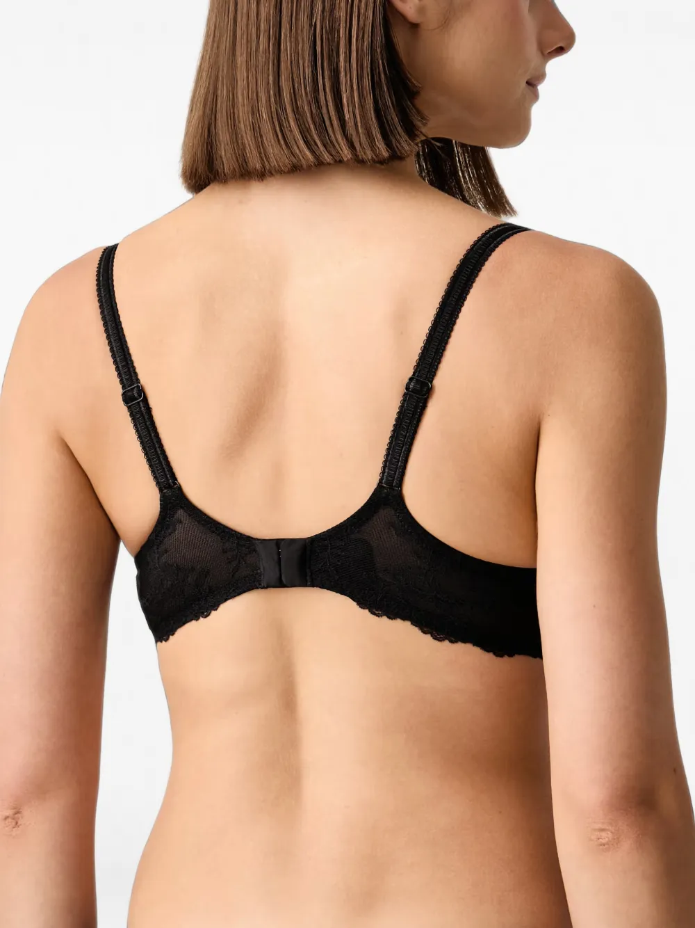 Chantelle Illusion bh met geborduurd bandje Zwart