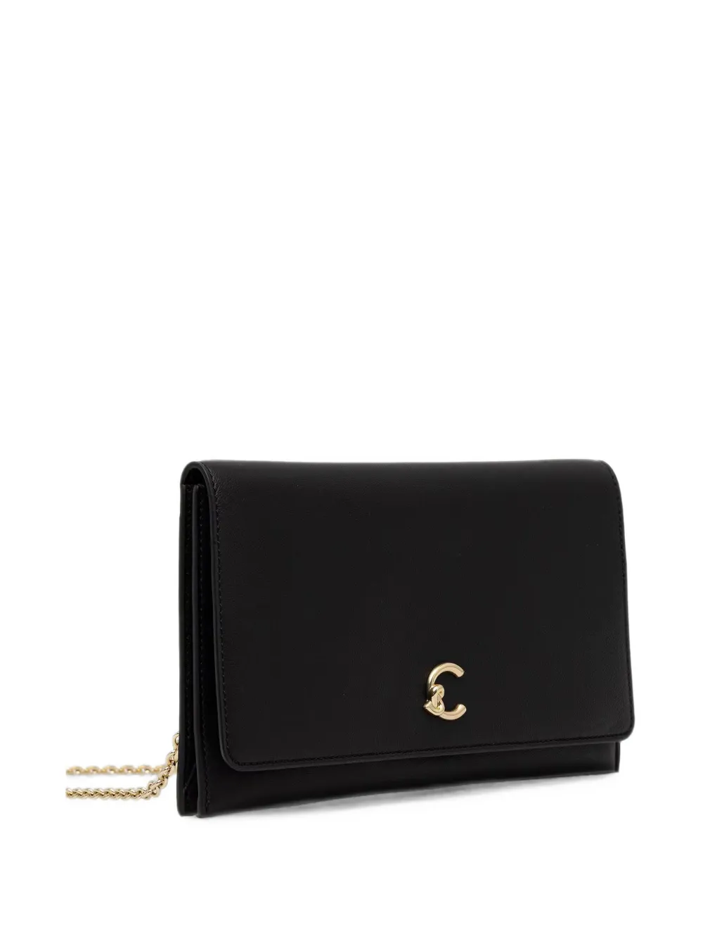 Coccinelle C-Me Light mini-crossbodytas met logo-plakkaat Zwart