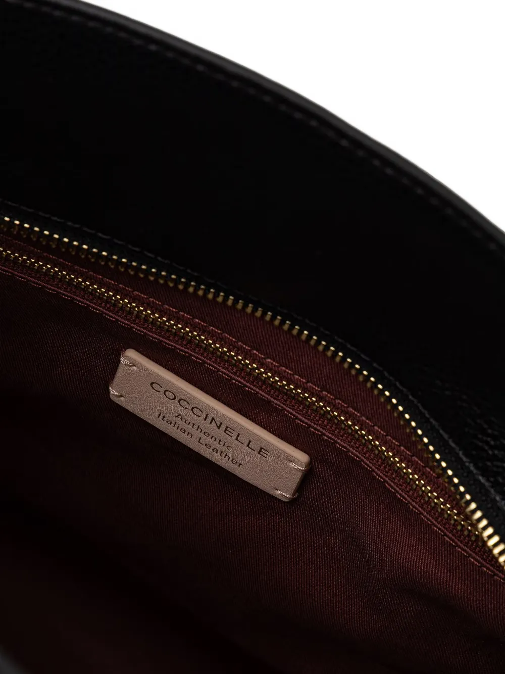 Coccinelle Leren shopper Zwart