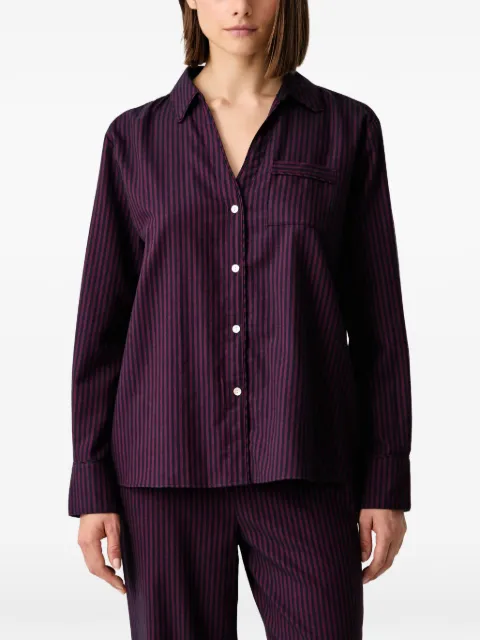 Chantelle Gabriel striped pajama shirt