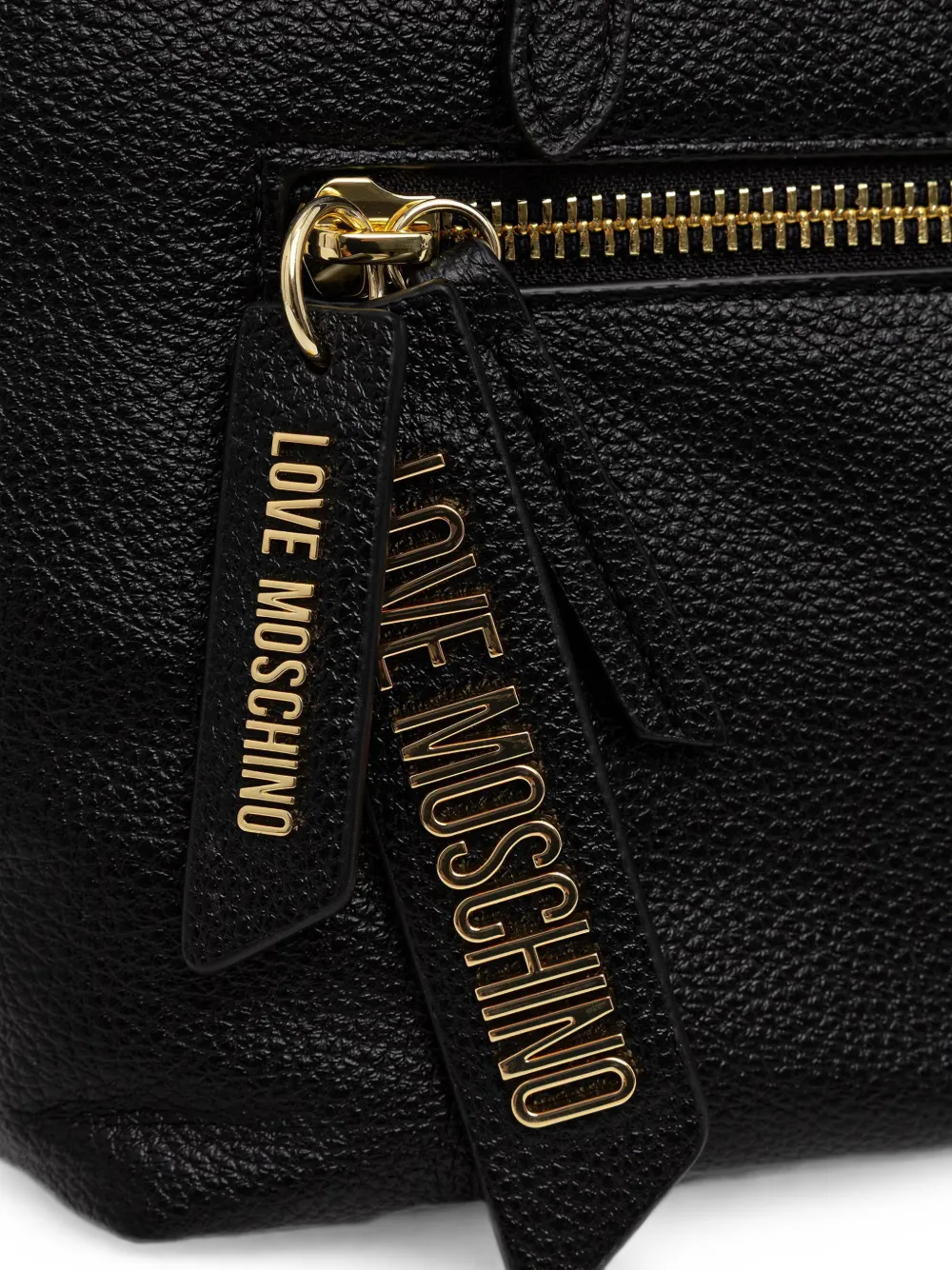 Love Moschino Heuptas met logoplakkaat Zwart