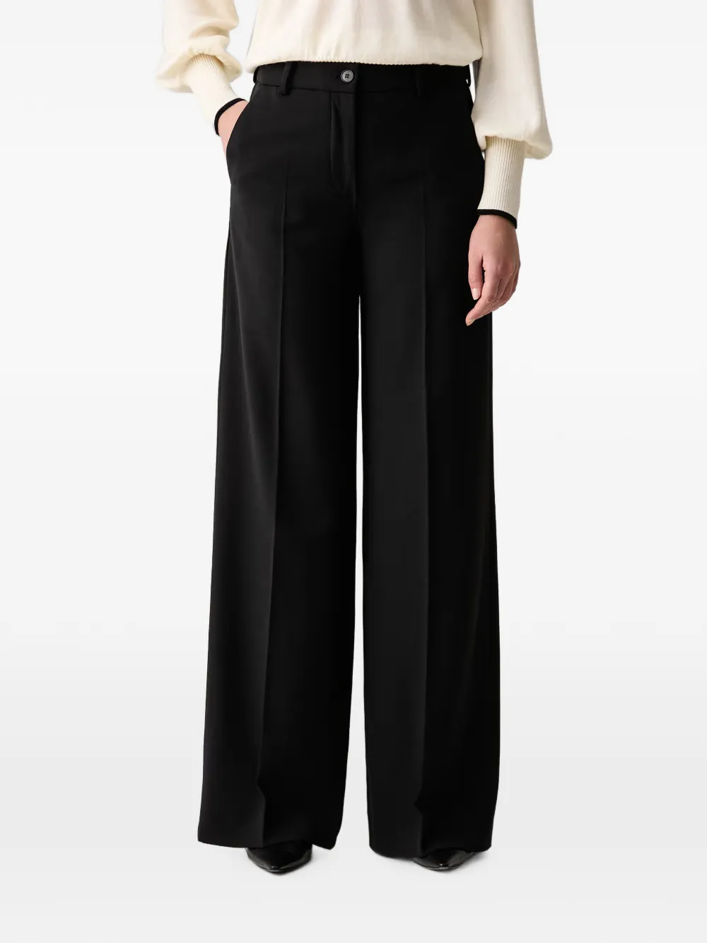 LUISA SPAGNOLI pressed-crease trousers
