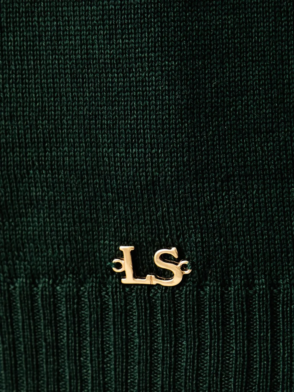 LUISA SPAGNOLI Sweater met logoplakkaat Groen