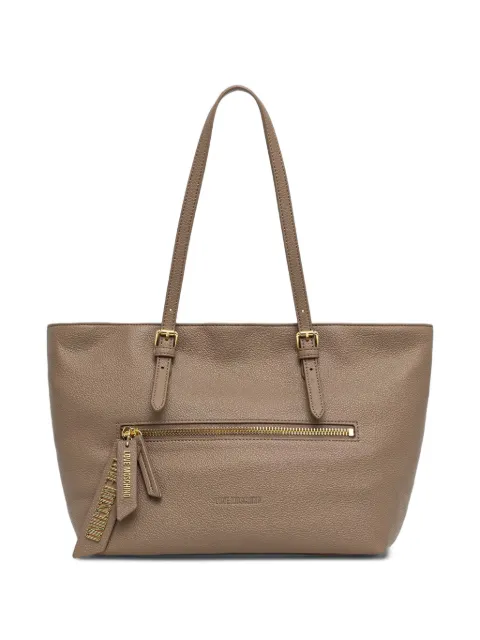 Love Moschino logo标牌托特包