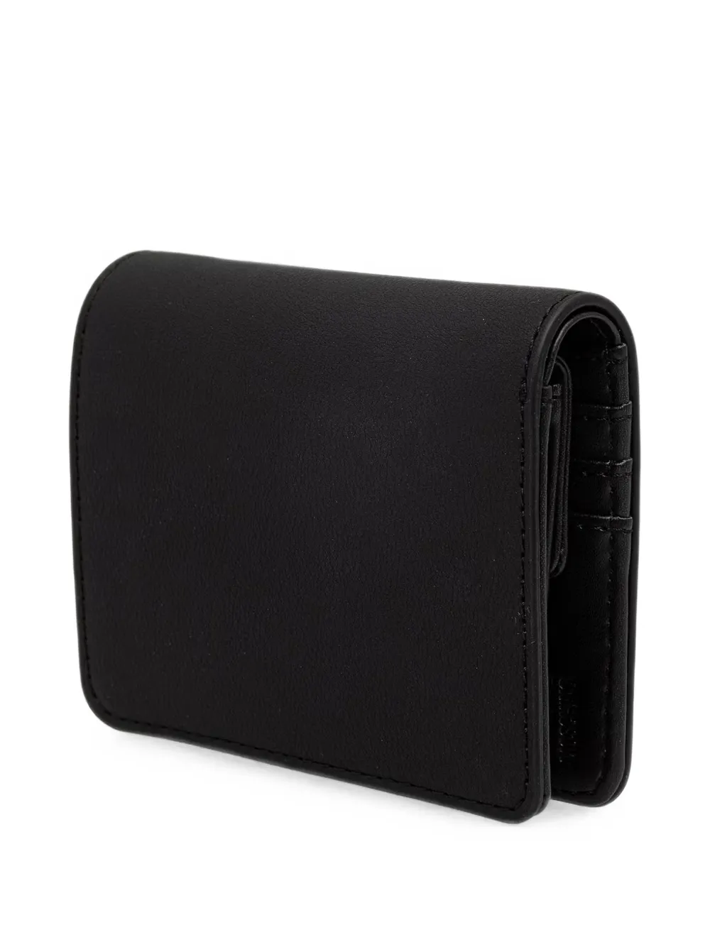 Love Moschino Portemonnee met logoplakkaat Zwart