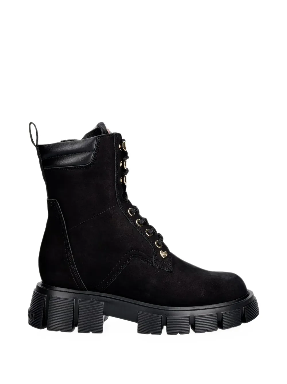 Love Moschino lace-up chunky-sole boots