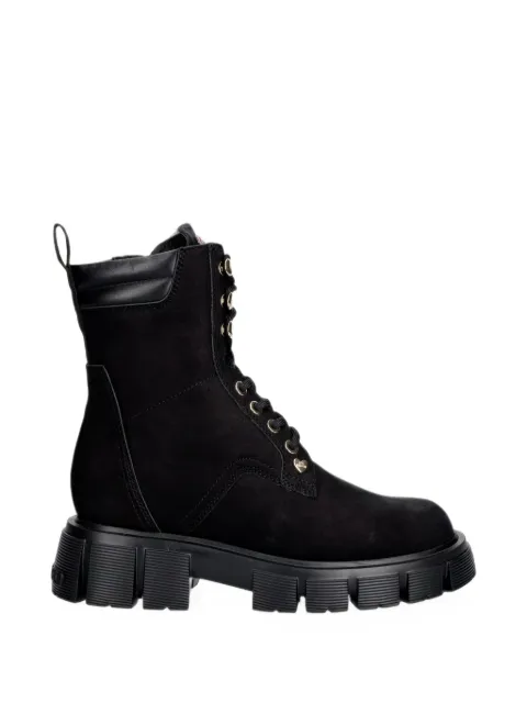 Love Moschino lace-up chunky-sole boots